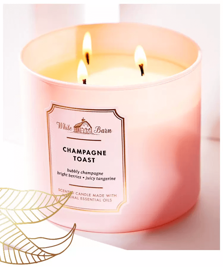 Champagne Toast Candle at Bath and Body Works